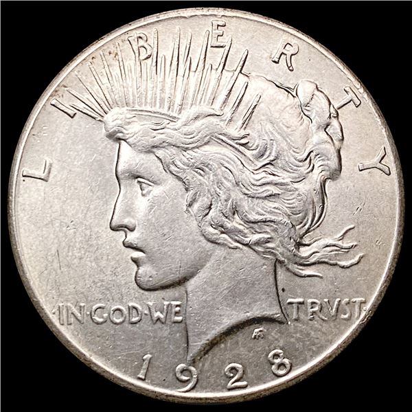 1928 Silver Peace Dollar UNCIRCULATED