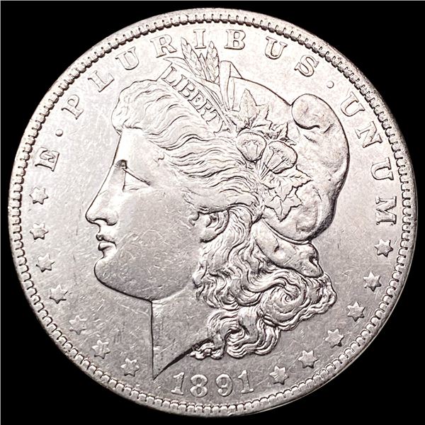 1891-O Morgan Silver Dollar CLOSELY UNCIRCULATED