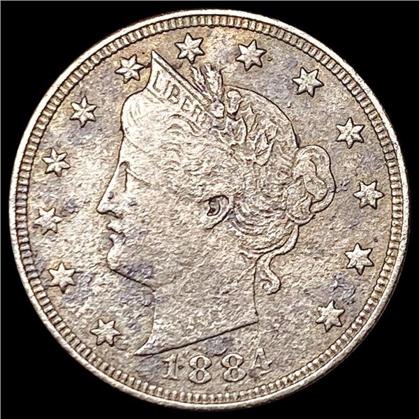 1884 Liberty Victory Nickel LIGHTLY CIRCULATED