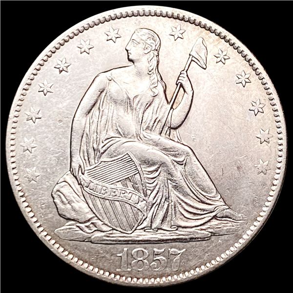 1857-O Seated Liberty Half Dollar UNCIRCULATED