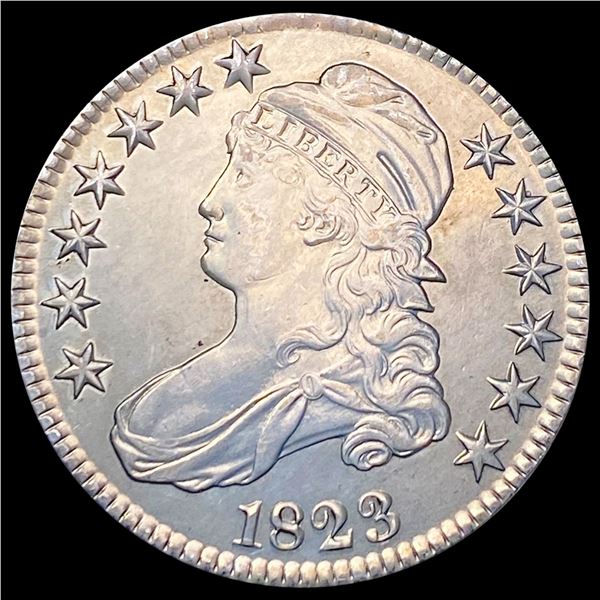 1823 Capped Bust Half Dollar CLOSELY UNCIRCULATED