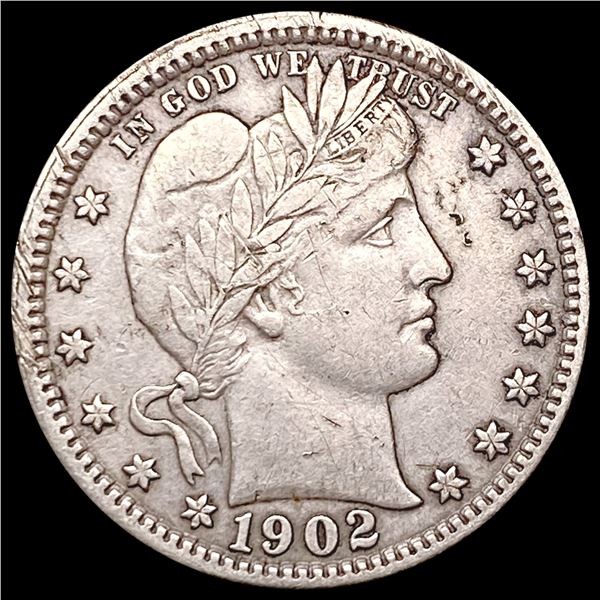 1902 Barber Quarter CLOSELY UNCIRCULATED