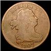 Image 1 : 1807 Draped Bust Half Cent NICELY CIRCULATED