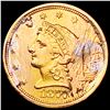 1877-S $2.50 Gold Quarter Eagle HIGH GRADE