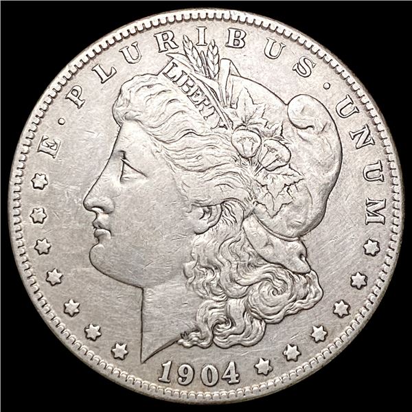 1904-S Morgan Silver Dollar NEARLY UNCIRCULATED