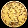 1868-S $2.50 Gold Quarter Eagle LIGHTLY CIRCULATED