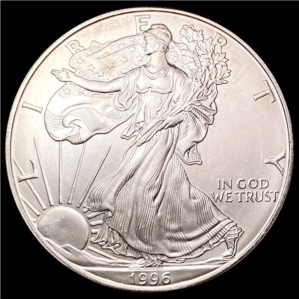 1996 US 1oz Silver Eagle SUPERB GEM BU