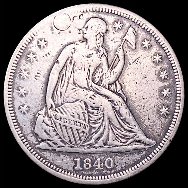 1840 Seated Liberty Dollar HIGH GRADE