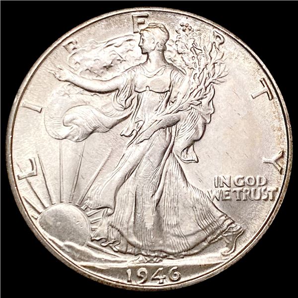 1946-D Walking Liberty Half Dollar CHOICE BU