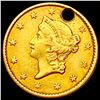 Image 1 : 1850 Rare Gold Dollar HIGH GRADE