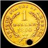 Image 2 : 1850 Rare Gold Dollar HIGH GRADE