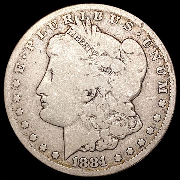 1881-CC Morgan Silver Dollar NICELY CIRCULATED