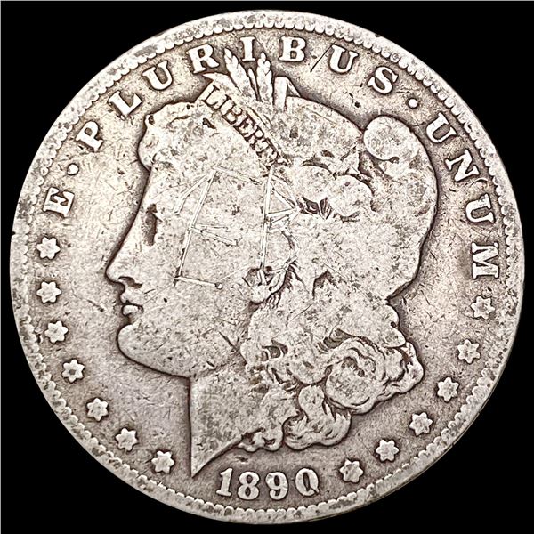 1890-CC Morgan Silver Dollar NICELY CIRCULATED