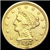 Image 1 : 1847-O $2.50 Gold Quarter Eagle CLOSELY UNCIRCULATED