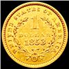 Image 2 : 1853-O Rare Gold Dollar UNCIRCULATED