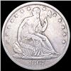 Image 1 : 1867-S Seated Liberty Half Dollar CLOSELY UNCIRCULATED