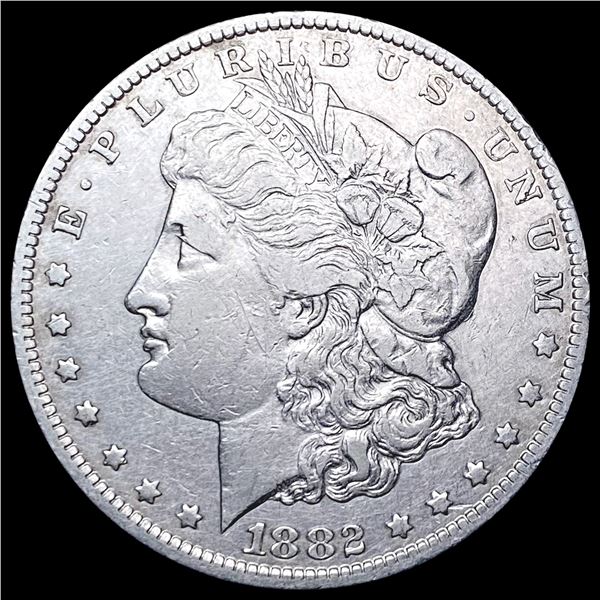 1882-CC Morgan Silver Dollar NEARLY UNCIRCULATED
