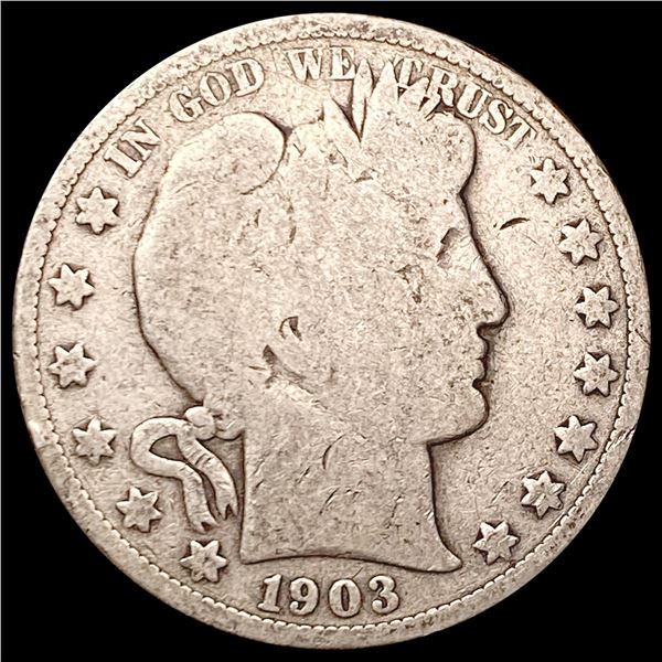 1903-S Barber Half Dollar NICELY CIRCULATED