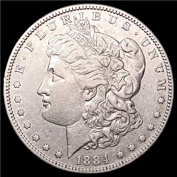 1884-S Morgan Silver Dollar CLOSELY UNCIRCULATED