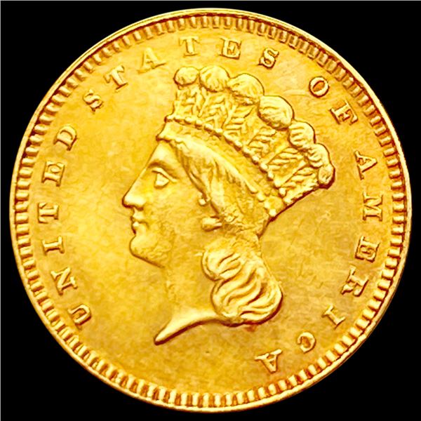 1886 Rare Gold Dollar UNCIRCULATED