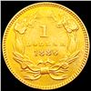 Image 2 : 1886 Rare Gold Dollar UNCIRCULATED