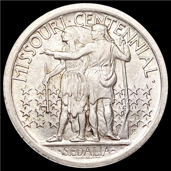 1921 Missouri Half Dollar CHOICE AU