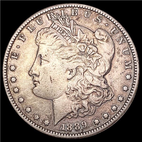 1889-S Morgan Silver Dollar NEARLY UNCIRCULATED