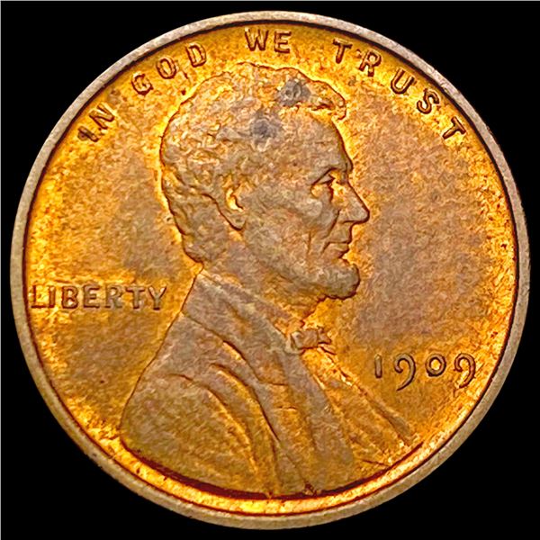 1909 VDB RB Wheat Cent UNCIRCULATED
