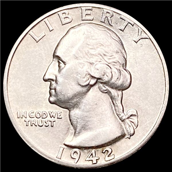 1942-S Washington Silver Quarter UNCIRCULATED