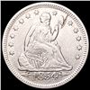 Image 1 : 1854 Arr. Seated Liberty Quarter CLOSELY UNCIRCULATED