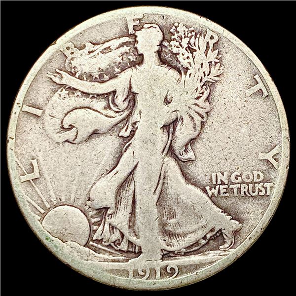 1919-S Walking Liberty Half Dollar NICELY CIRCULATED