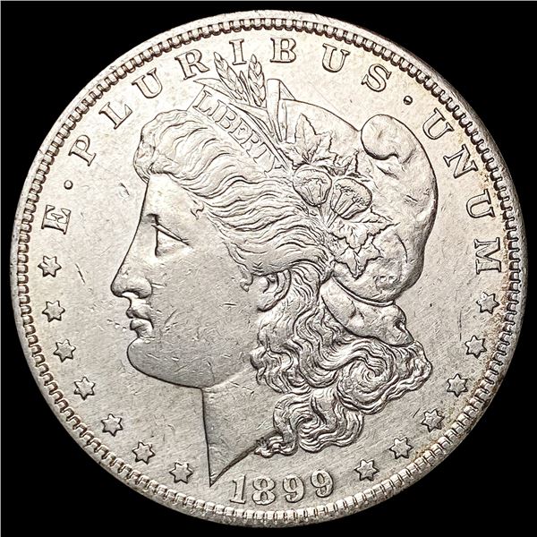 1899-S Morgan Silver Dollar CHOICE AU