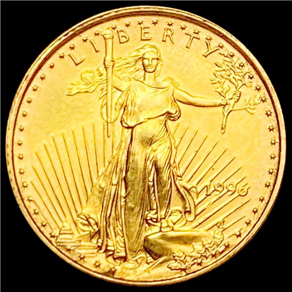 1996 US 1/10oz Gold Eagle SUPERB GEM BU