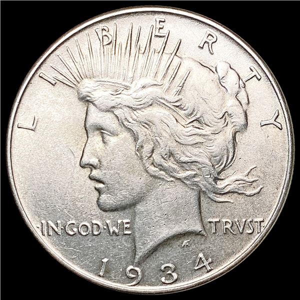 1934 Silver Peace Dollar UNCIRCULATED