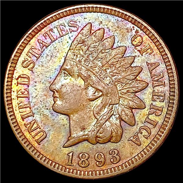 1893 Indian Head Cent LIGHTLY CIRCULATED