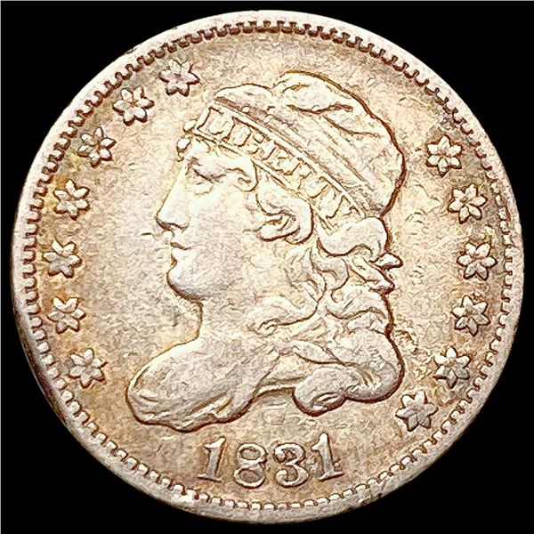 1831 Capped Bust Half Dime NEARLY UNCIRCULATED