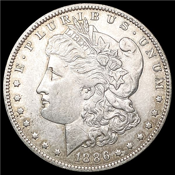 1886 Morgan Silver Dollar CHOICE AU