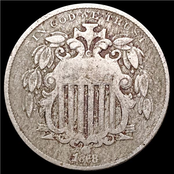 1868 Shield Nickel NICELY CIRCULATED