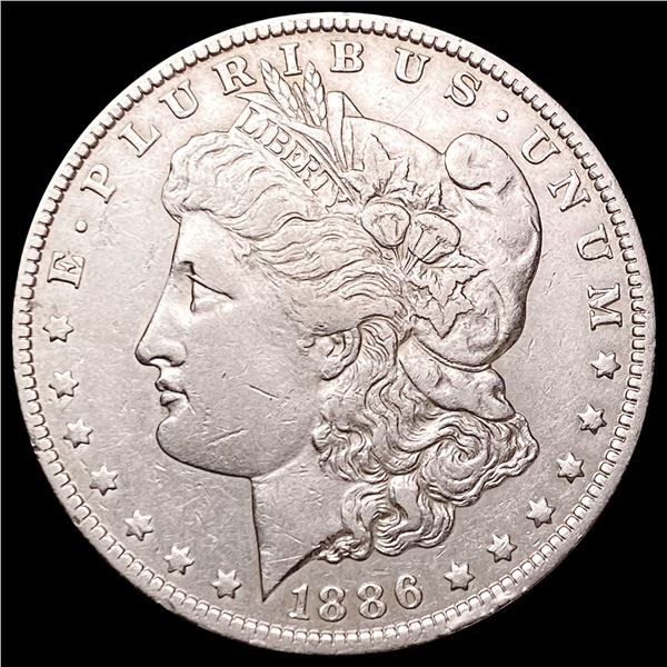 1886-O Morgan Silver Dollar NEARLY UNCIRCULATED