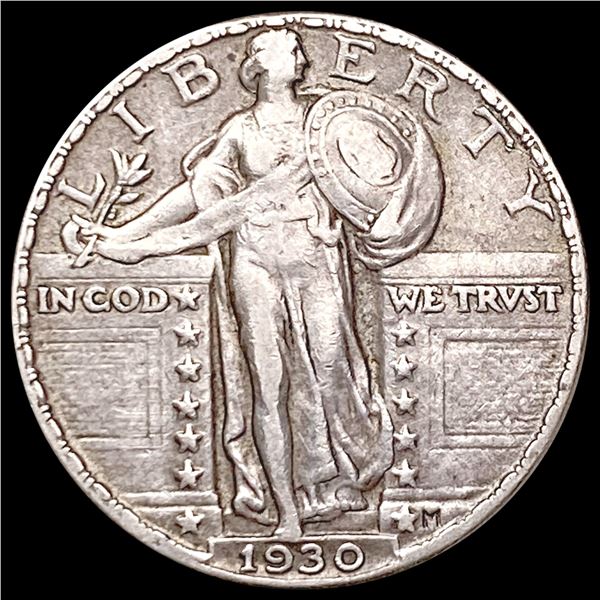 1930 Standing Liberty Quarter LIGHTLY CIRCULATED