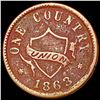 1863 Civil War Coin LIGHTLY CIRCULATED