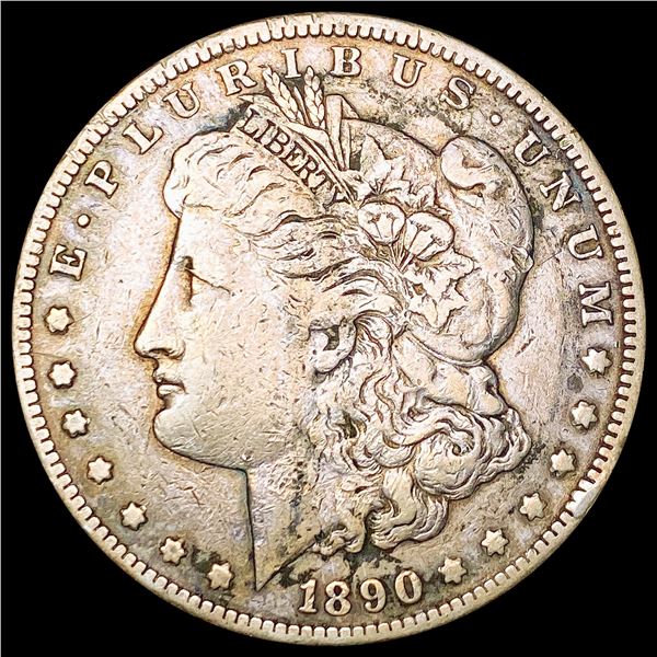 1890-CC Morgan Silver Dollar NICELY CIRCULATED