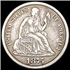 1875-CC Seated Liberty Dime LIGHTLY CIRCULATED