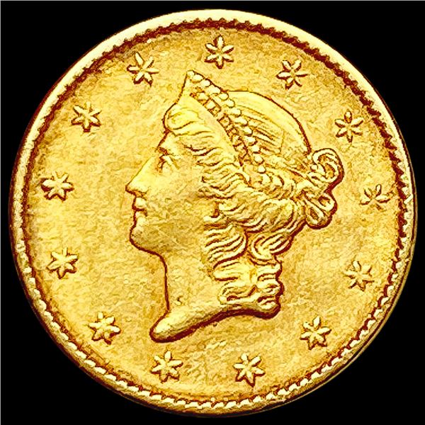 1852 Rare Gold Dollar CLOSELY UNCIRCULATED