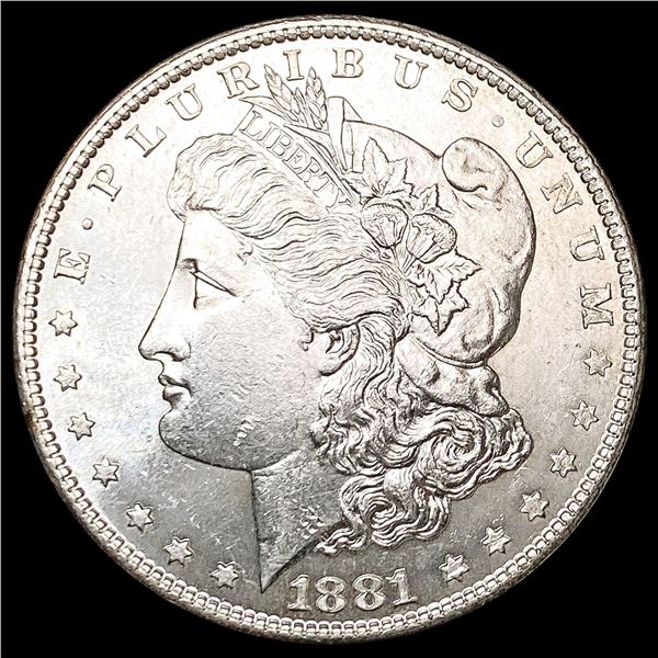 1881-S Morgan Silver Dollar CHOICE BU