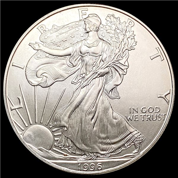 1996 American Silver Eagle SUPERB GEM BU
