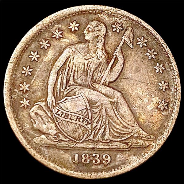 1839-O Seated Liberty Dime CLOSELY UNCIRCULATED