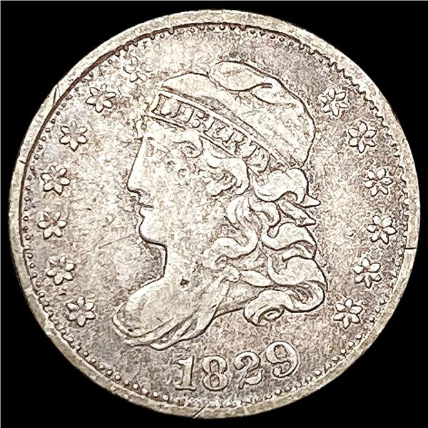 1829 Capped Bust Half Dime LIGHTLY CIRCULATED