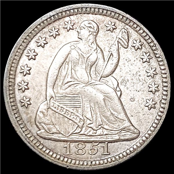 1851 Seated Liberty Half Dime UNCIRCULATED