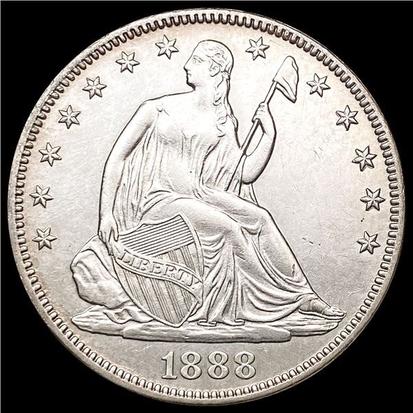 1888 Seated Liberty Half Dollar UNCIRCULATED